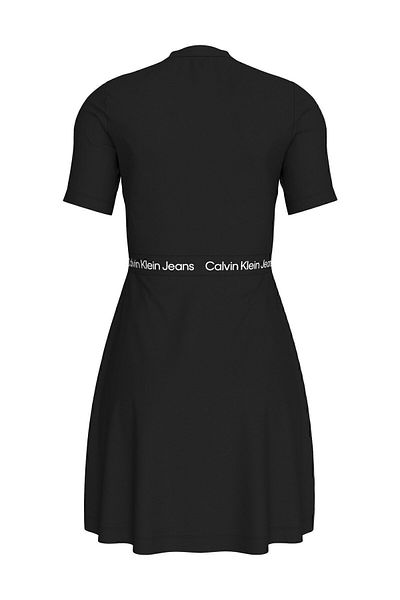 Calvin Klein ميلانو تيب - فستان قصير الأكمام