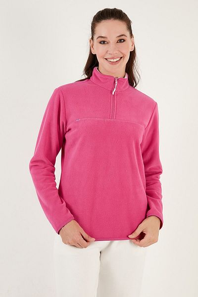 Lela Anti-pilling Slim Fit Soft Fleece - Half Zipper, Non-pilling 590700