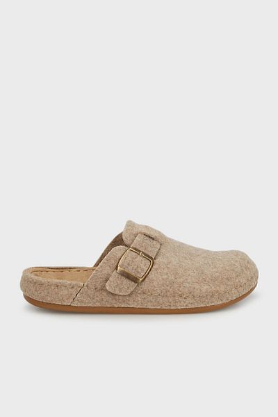 Lela Papuci de casă de iarnă - Pâslă arcuită, PAPUCI 6711001