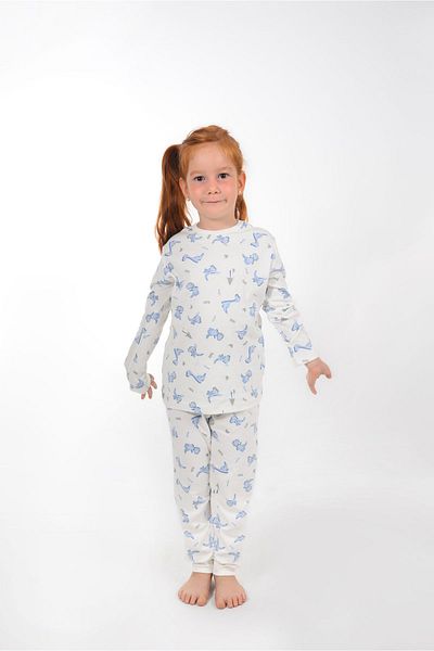 Messido Children's Pajamas 1-5 Years Dinosaur Pattern