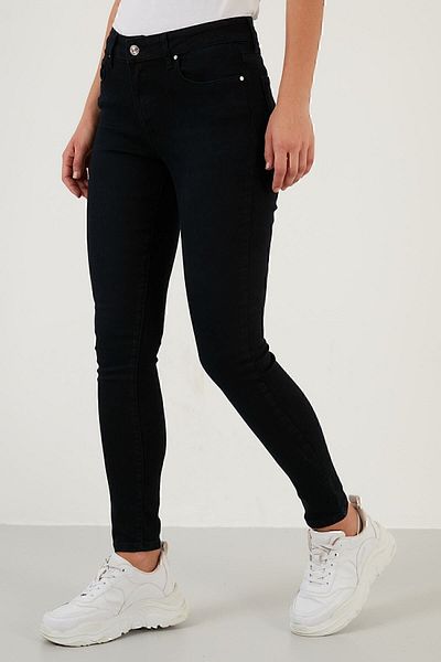 Lela Βαμβακερό ψηλόμεσο Skinny Fit Skinny Jeans Τζιν παντελόνι 639ısabel