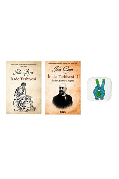 Flipper Yayınları Irade Terbiyesi 1-2 Set Jules Payot