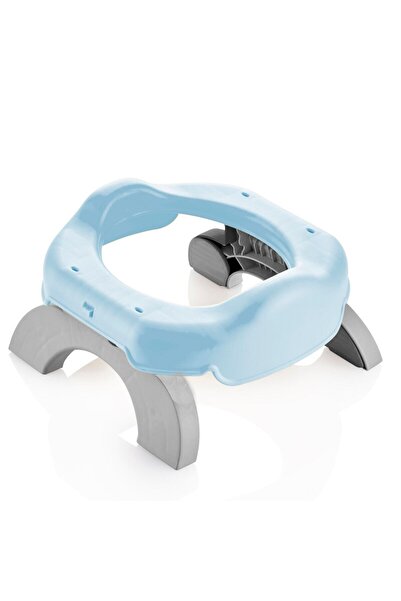 Babyjem - مقعد محمول باللون الأزرق مع 5 أكياس إعادة تعبئة يمكن التخلص منها