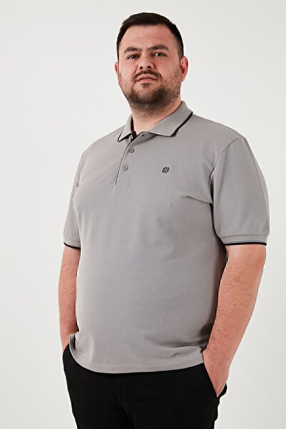 Buratti Men's Polo Neck T-Shirt - Large Size, Cotton, Regular Fit5902118b