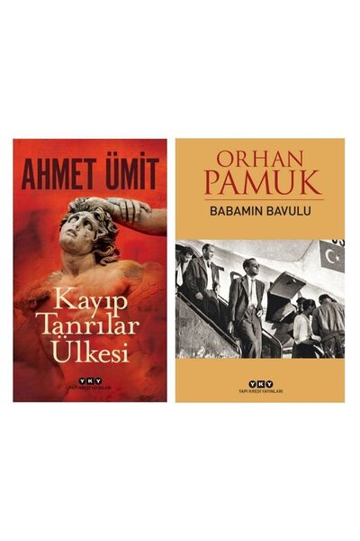Yapı Kredi Yayınları Ahmet Ümit - Kayıp Tanrılar Ülkesi - Orhan Pamuk - Babam...
