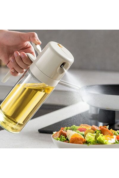 Er-Su Bazaar Çift Fonksiyonlu Zeytinyağı Sprey Difüzör 2'si 1 Arada Yağdanlık