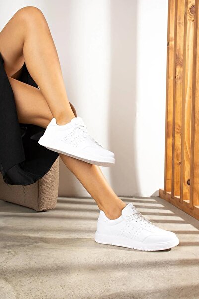 İncim Ležerne bele sportske patike unisex, udobne