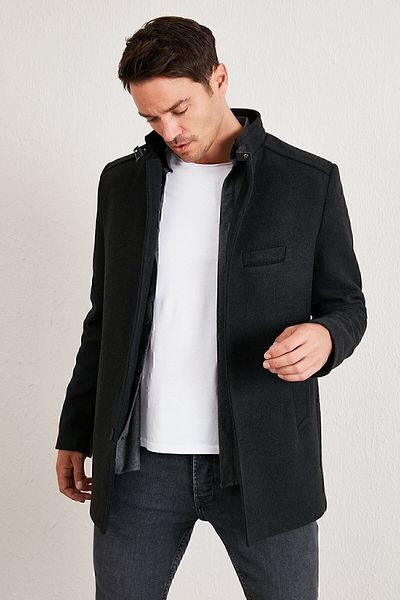 Buratti Slim Fit Cotton Cashey Coat Мъжко палто 5841012