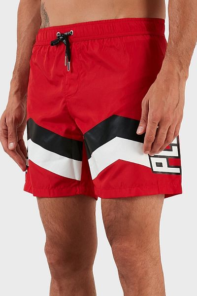 PHILIPP PLEIN Pantaloni scurți de baie Costum de baie cu talie scurtă Costum de baie pentru bărbați Cupa scurtă06m0152