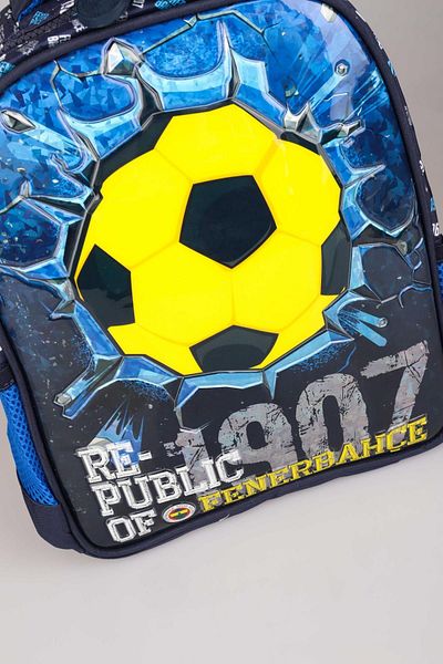 Fenerbahçe 32CmSmall Size Licensed Kindergarten Bag - Single Compartment,BrickBall 1907