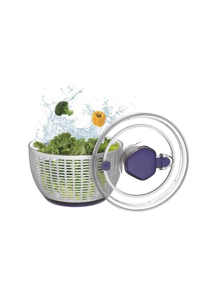 VİP AHMET Chef Salata Kurutucu 6 Litre Çıkarılabılır Sepet VP-905