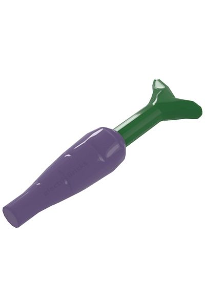 LEGO Moc Minifigure Food Food and Tree Lilac Carrot Green Handle - 2 Pieces Will Be Sent