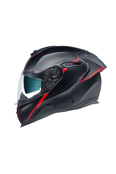 Nexx Sx.100r Shortcut Mat Siyah Kırmızı Kask