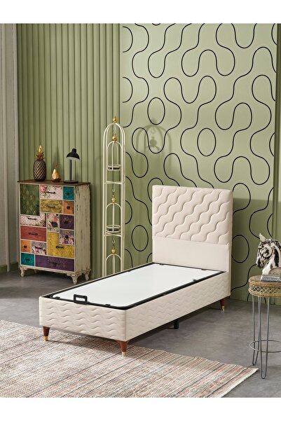 beehanem Simge Tek Kişilik 2Li Set (Baza+Başlık)(Yatak HARİÇ!!)