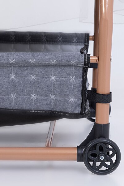 Cozibo Anne Yanı Sepet Beşik Tekerlekli Lüks Beşik