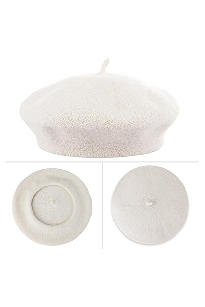 VOOP Ecru French Painter Felt Beret