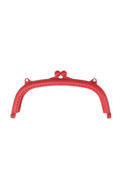 Prestij Boncuk Geantă și portofel din plastic roșu de 16 cm