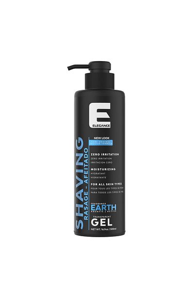 Elegance -E Series Shaving Gel - Earth 500ml