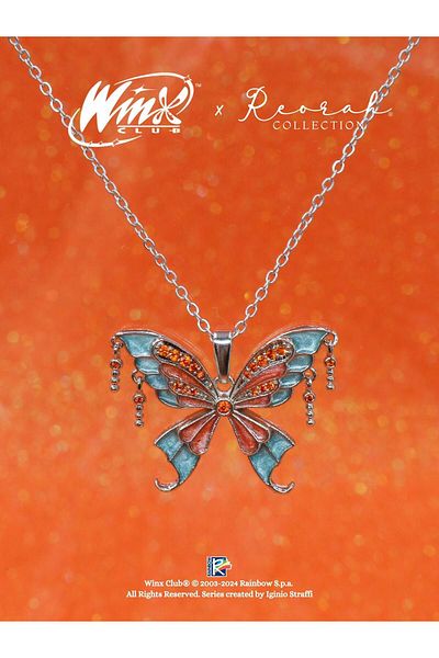 Reorah Collection Winx Club ®   Stella Enchantix - Puffed Women's Necklace