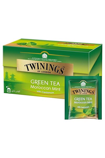 Twinings كيس من 25 كيسًا من النعناع المغربي الأخضر