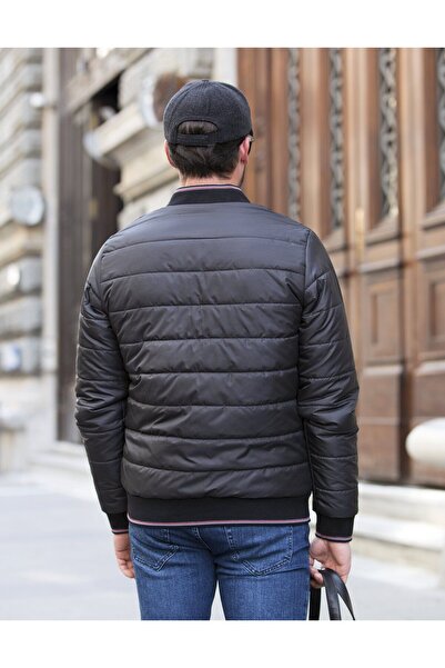 Masimar Ανδρικό παλτό με γιακά με τσέπες