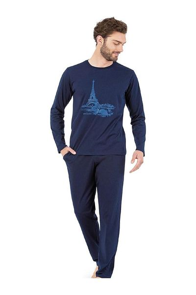 Pierre Cardin Σετ πιτζάμες PİERRE CARDİN 6064 Model Combed Cotton