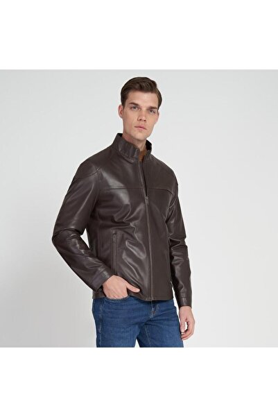 Desa Kahve Erkek Deri Ceket