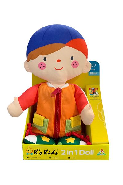 K’s Kids K's Kids 2 in 1 Wayne & Julia Dress Up Doll