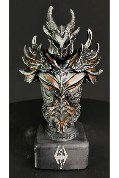 Kingdom of 3D Skyrim Büst, Daedric Armor, Elder Scrolls Skyrim Figür