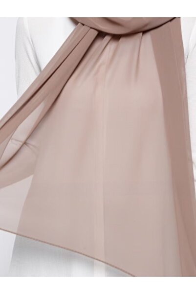 Differenza Earth Colored Crepe Chiffon Shawl