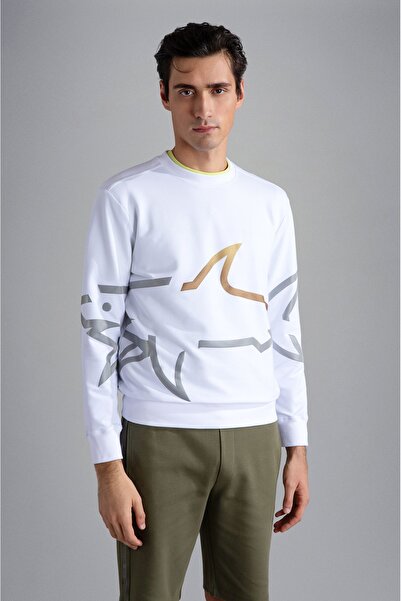 PAUL&SHARK MEN'S KNITTED SWEATSHIRT C.WCOTTON