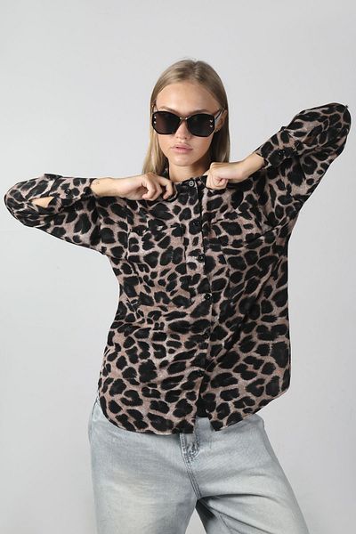 TomyHelf Black Geometric Patterned Women's Sunglasses - B4005