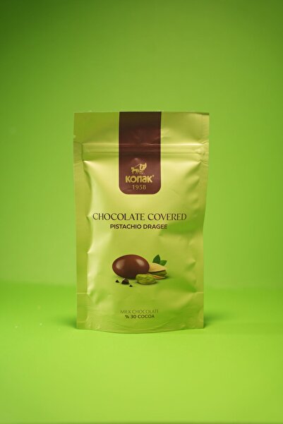 KONAK Sütlü Çikolata Kaplı Antep Fıstığı Draje