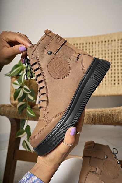 Diego Carlotti Γυναικείες καθημερινές μπότες από γνήσιο δέρμα DC2910