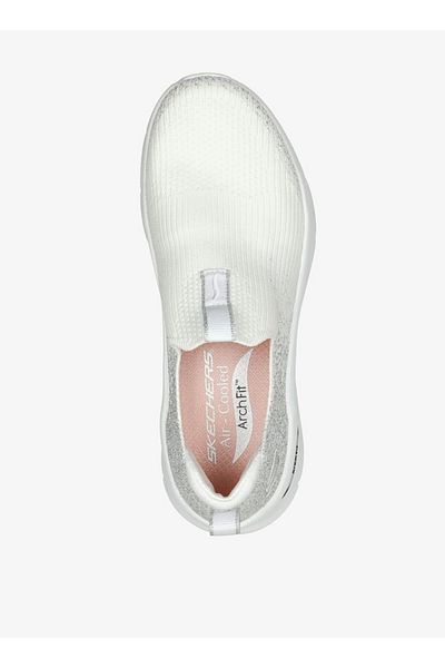SKECHERS Women's Logo Detail Slip-On Sports Shoes