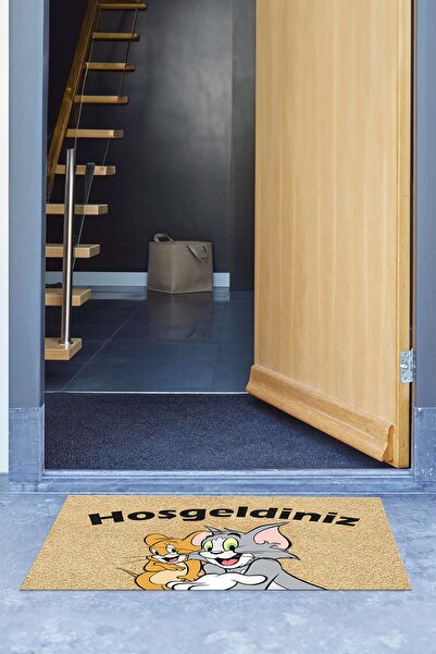 Napoli Home Printed Non-Slip Base Erasable Door Mat (40X60Cm)