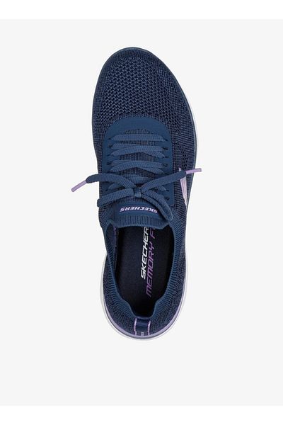 SKECHERS Women's Logo Print Sports Shoes with Lace-Up Closure - 2035