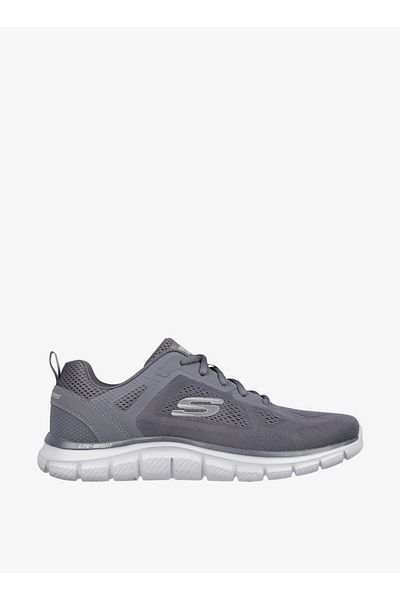 SKECHERS Men's Logo Print Sports Shoes with Lace-Up Closure - TRACK BROADER