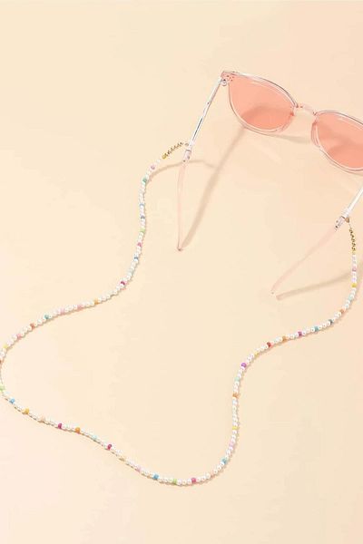 New Obsessions Pearl Bead Detailed Glasses String