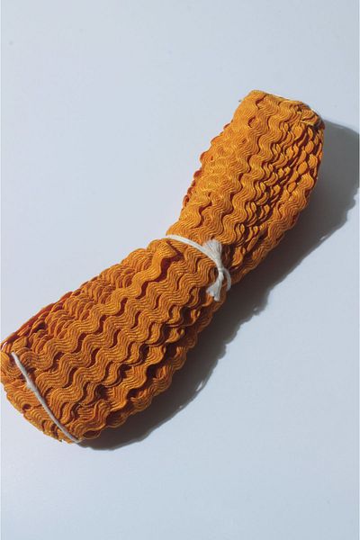 ÖZPAŞ TEKSTİL VE AKSESUAR Zigzag Patterned Water Stone Strip - 1 cm X 5 Mt