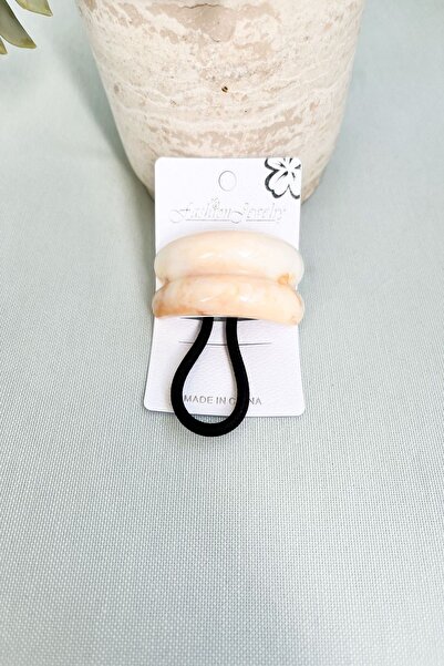 Pretty Bone Model Rubber Buckle