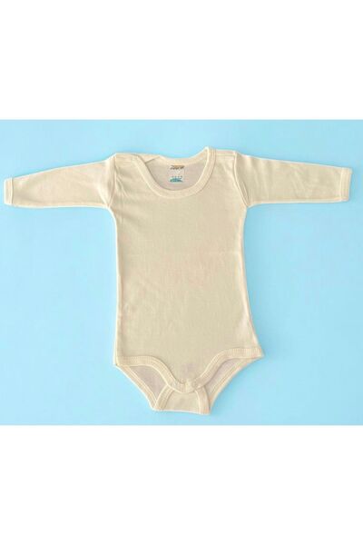 Unisex Bebek Uzun Kollu Pamuk Body Yenidoğan ve Çocuk