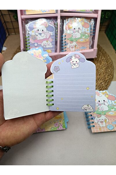 Meyra Accessories Mini Cinnamorol Galaxy Fruit Basket Figured Notebook 3D Embroidered Cute Gift 1Pc