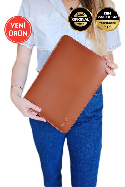 Vardo [ Isim Yazılabilir ] Felix Macbook Air 13 Inç, Premium Laptop Kılıfı 33...