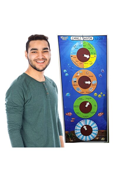 EĞLENCELİ SINIF Mevsim Şeridi Ve Çarklı Takvim