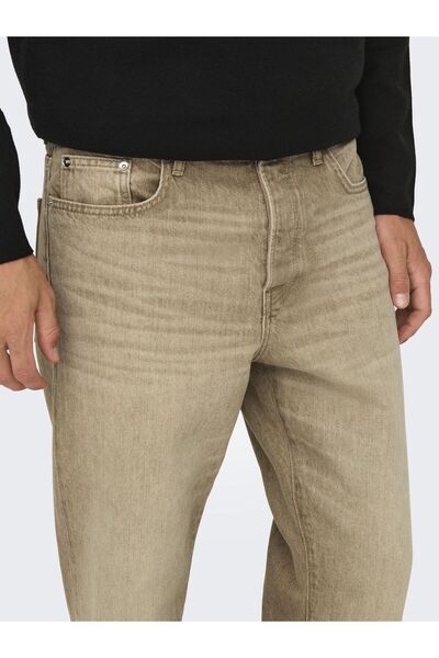 Only & Sons Normal geschnitten jeans ONSEDGE Mittlere Taille Gerade geschnitten Jeans
