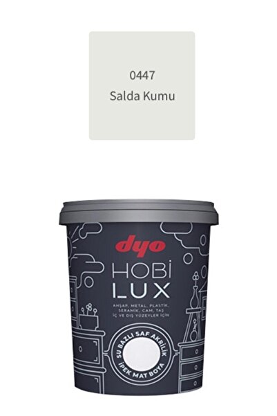 Dyo Hobilüx Su Bazlı Saf Akrilik Boya Hobi Boyası 0,9lt
