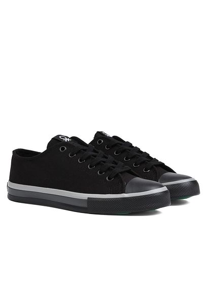 Benetton ® |   BN-90191 - Negru - Pantofi sport pentru bărbați