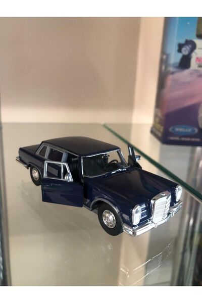 WELLY 1963 mercedes benz 600  1/36 Ölçek Diecast Metal Model çek bırak Araba