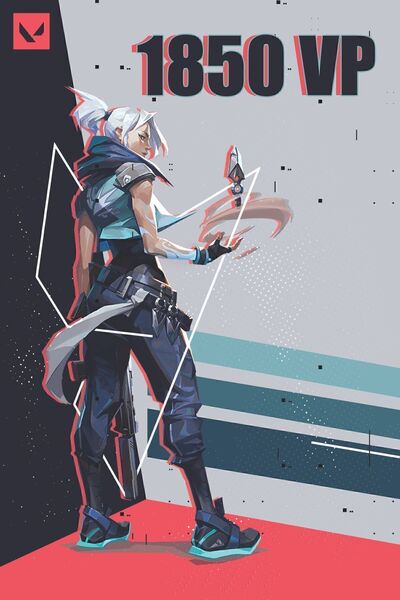 Riot Games 1850 VP Valorant Points TR